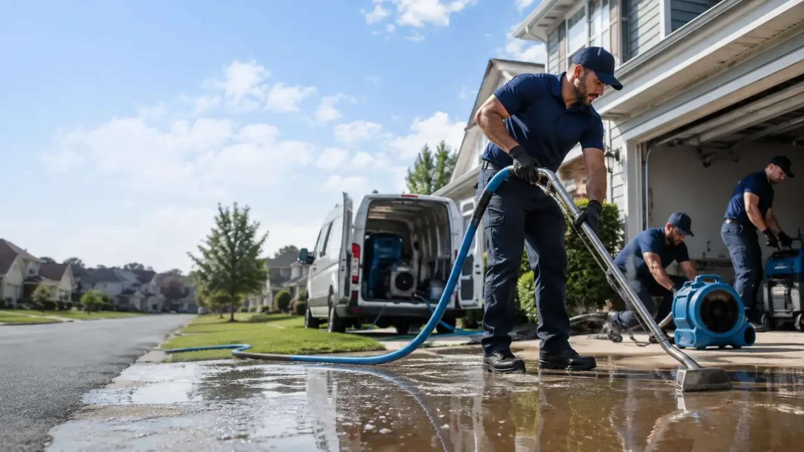 Flood Damage Restoration in Vaughnsville, OH